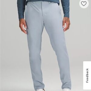 Lululemon Men’s Blue Commission ABC Pants Slim Fit Performance Trouser 34x30